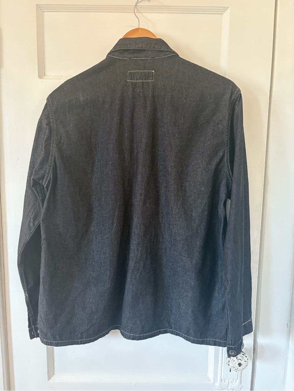 Engineered Garments Made in USA Denim Chore Jacket - Picture 4 of 9